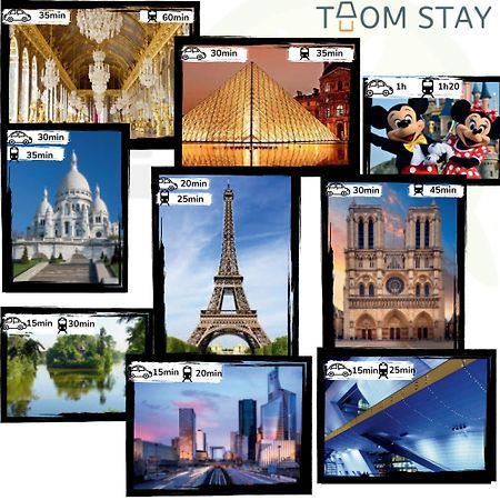 בואה-קולומב Reflets La Defense-Paris - Wifi - Tout Equipe - Self Checkin מראה חיצוני תמונה